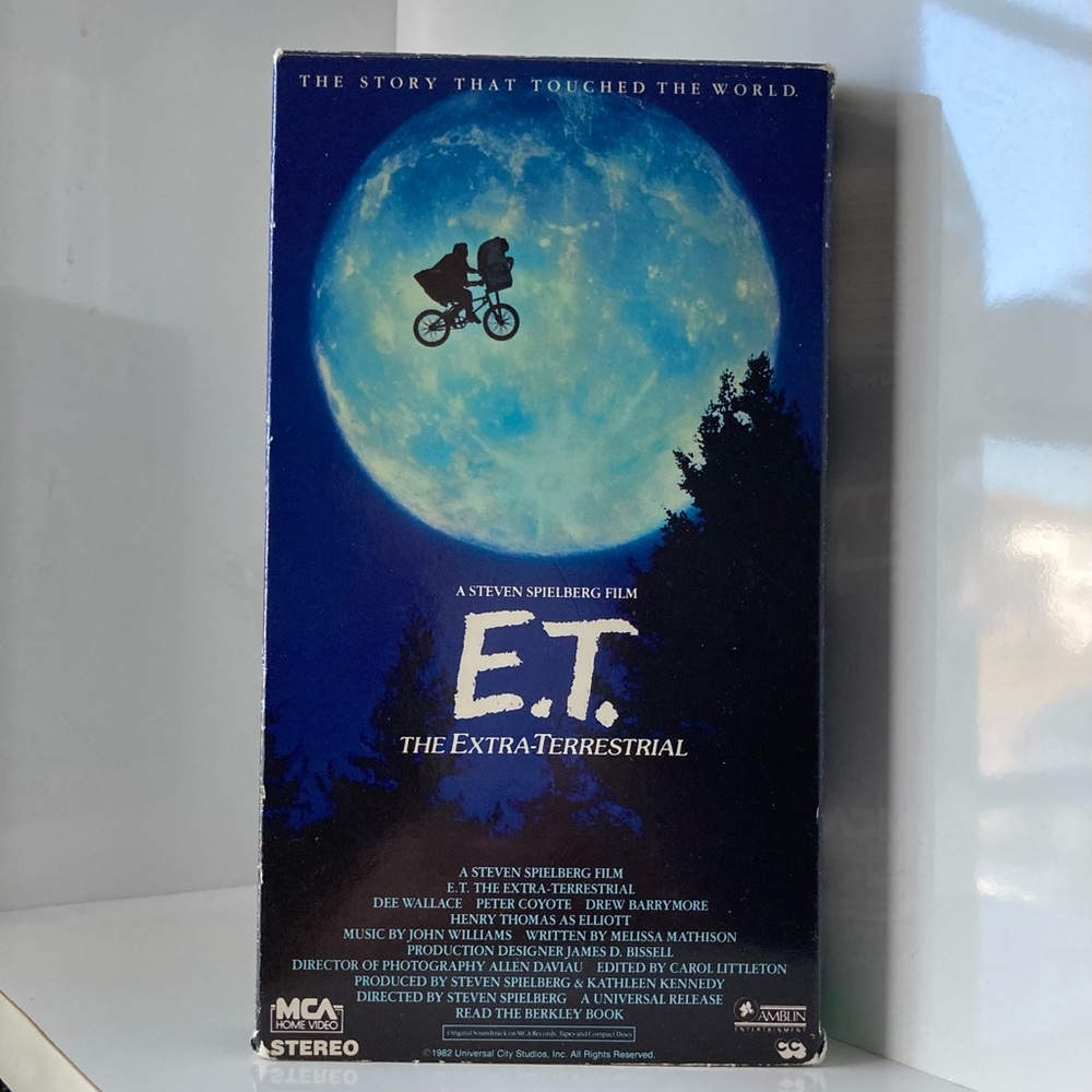 Vintage MCA Home Video 
E.T.  The Extra-Terrestrial